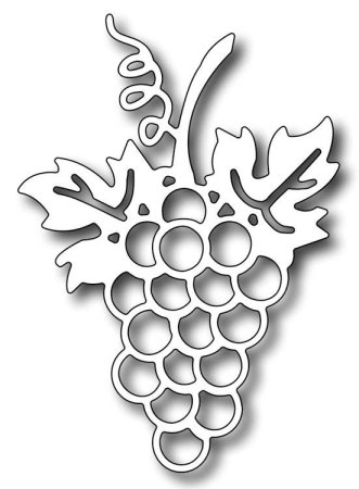 Трафарет виноград