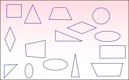 Геометрические фигуры вырезать