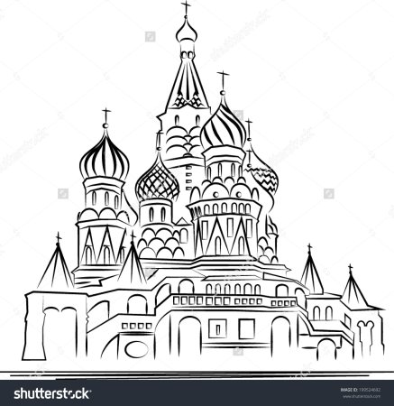 Вытынанка собор Василия Блаженного