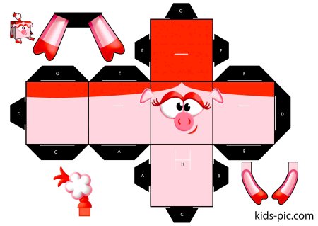 Объемные игрушки из бумаги