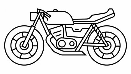 Трафареты мотоцикла для вырезания из бумаги (43 фото)