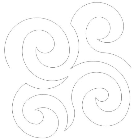 Трафареты для Стежки