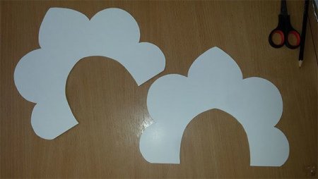 Корона Снегурочки своими руками из бумаги
