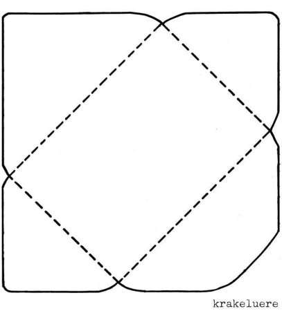 Макет конверта