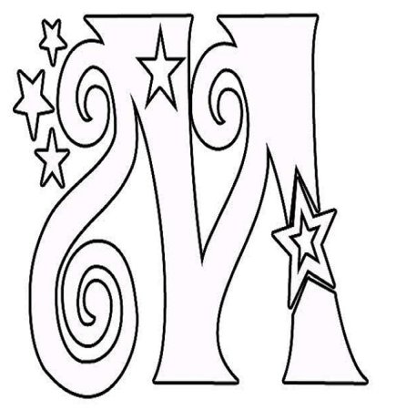 Красивые резные буквы