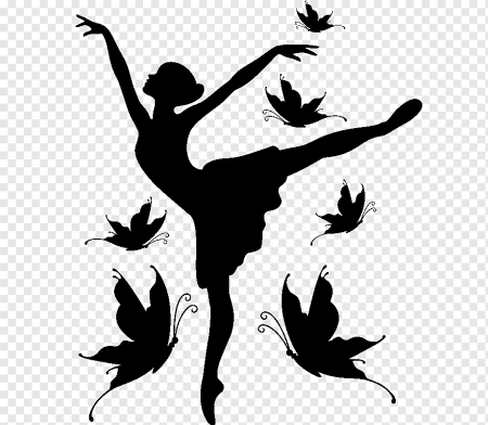 Силуэт танцовщицы