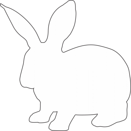 Контуры животных для вырезания
