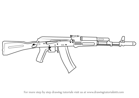 Автомат эскиз