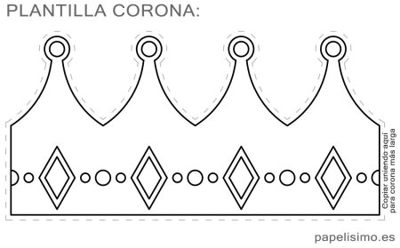 Корона лекало