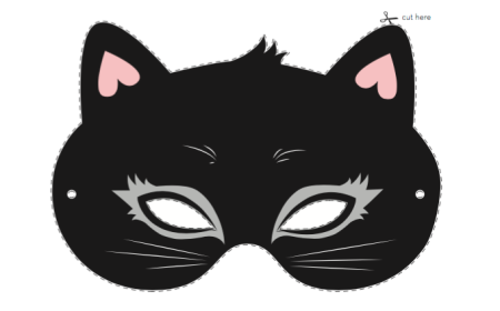 Маска кота