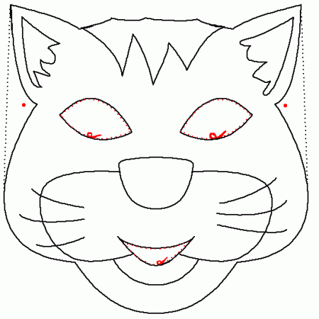 Маска кота Матроскина