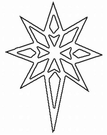 Трафареты на окна новогодние звезды
