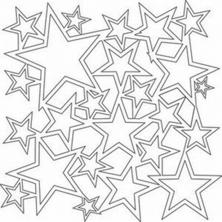 Трафареты звезд из бумаги на новый год (47 фото)