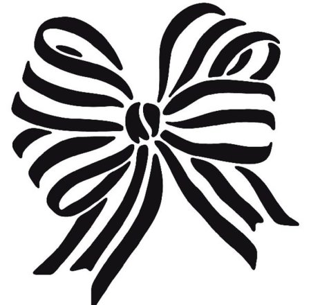 Георгиевская лента трафарет