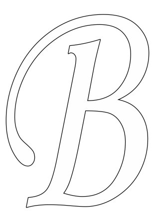 Красивые буквы для вырезания