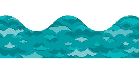 Морские волны для вырезания