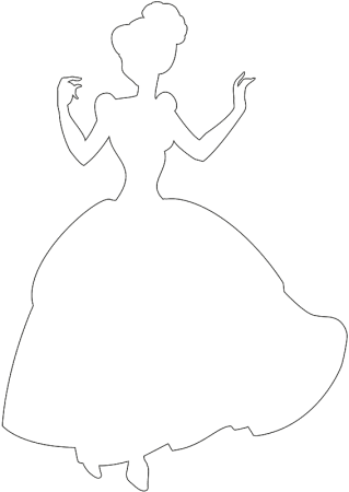 Силуэт Золушки