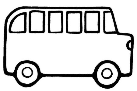 Раскраска автобус