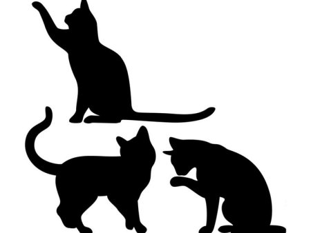 Силуэт кошки