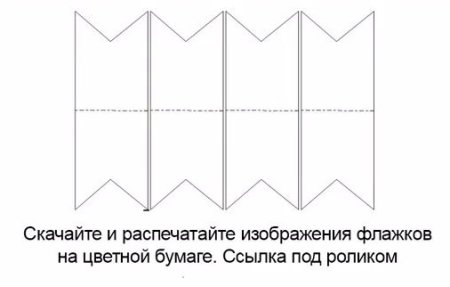 Трафарет флажков
