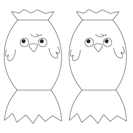 Шаблоны для пасхальных поделок