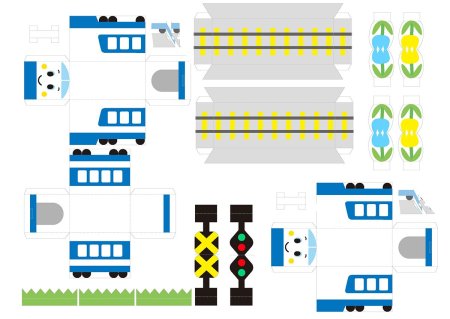 Макет поезда