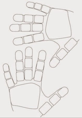 Daft Punk Gloves