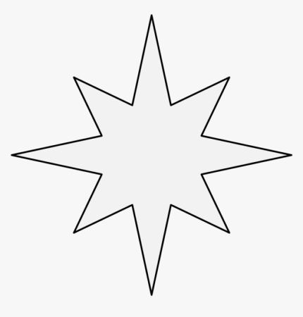 Объемная пятиконечная звезда из бумаги