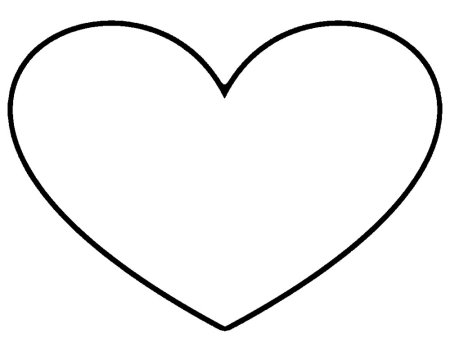 Сердце шаблон