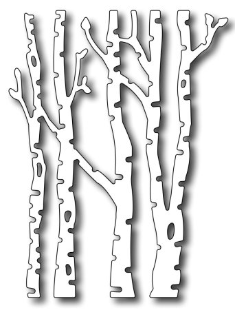 Трафареты ствола дерева из бумаги (47 фото)