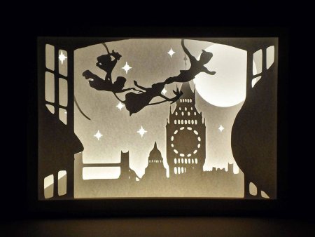 Paper Cutting lightbox трафареты