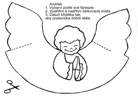 Шаблоны ангелов поделки