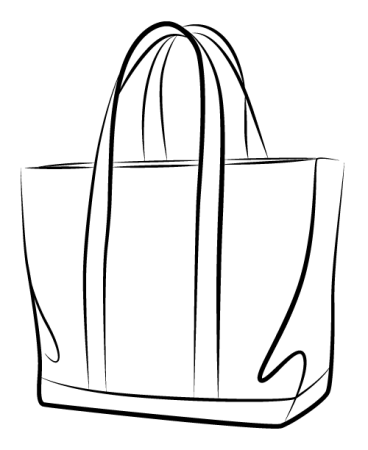 Эскиз сумки