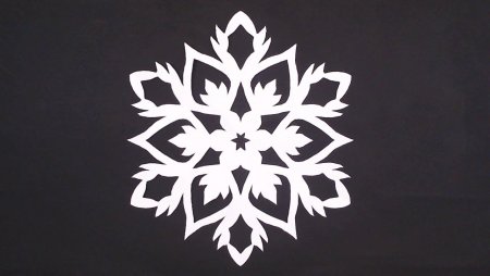 Красивые снежинки
