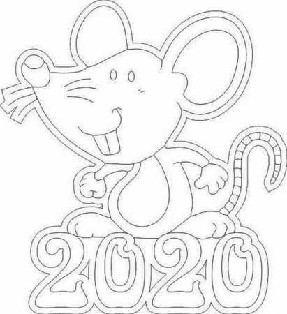 Трафареты на новый год 2020 для вырезания