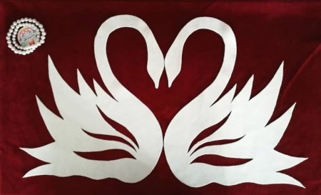 Лебедь для вырезания