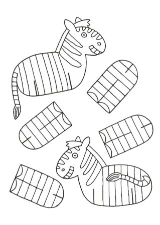 Плоскостные игрушки из картона