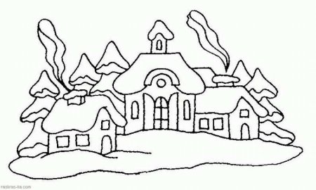 Раскраски по сказке Заюшкина избушка для детей 4-5 лет