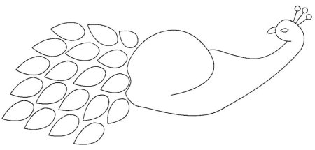 Жар птица шаблон для аппликации