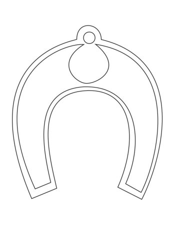 Подкова эскиз
