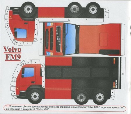 Развёртка КАМАЗ 4310
