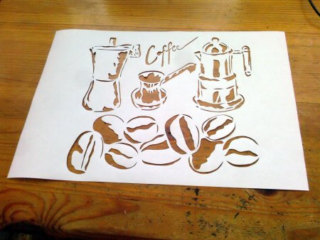 Трафареты кухонной тематики