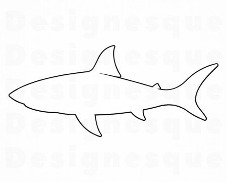 Трафареты акулы для вырезания из бумаги (43 фото)