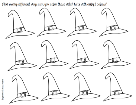 Witches hat Colour