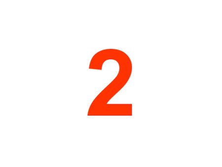 Цифры 1 и 2