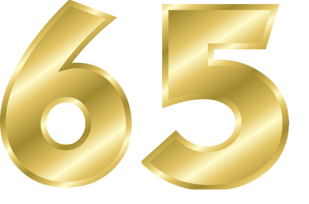 65 Лет цифры