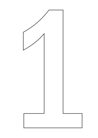 Цифра 1