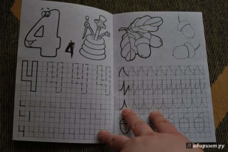 Цифры по клеточкам