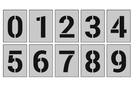 ОТ 1 ДО 10 И ОТ 0 ДО 9 ТРАФАРЕТ КАРТОЧЕК С ЦИФРАМИ 41 ФОТО