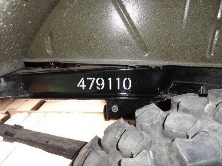 Номер рамы ГАЗ 69